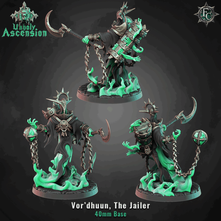 Fleshcraft Studio——炼狱议会 3D打印模型|Fleshcraft Studio – The Shackled Conclave – 3D Print Model