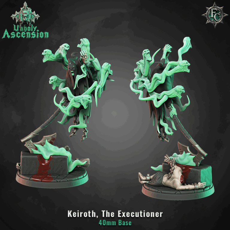 Fleshcraft Studio——炼狱议会 3D打印模型|Fleshcraft Studio – The Shackled Conclave – 3D Print Model