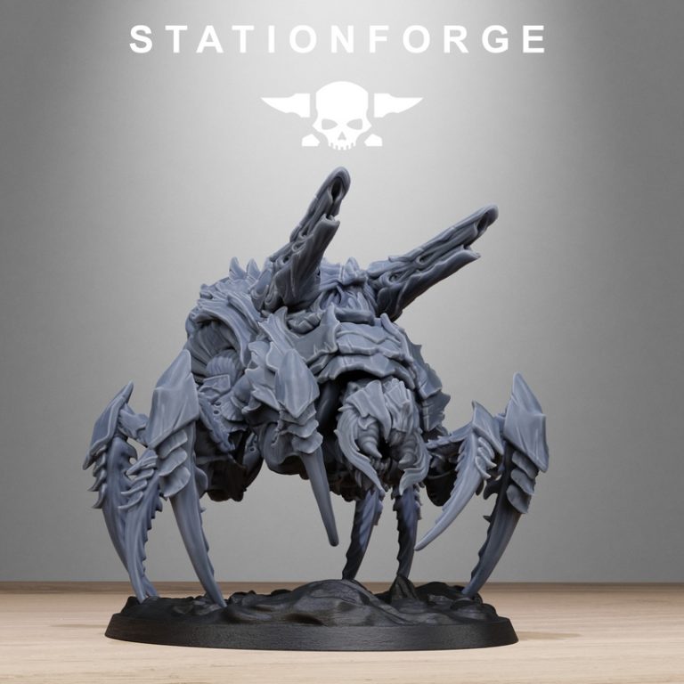 Station Forge – 虚空蛛类生物 3D打印模型|Station Forge – Xenarid Spider Beasts – 3D Print Model