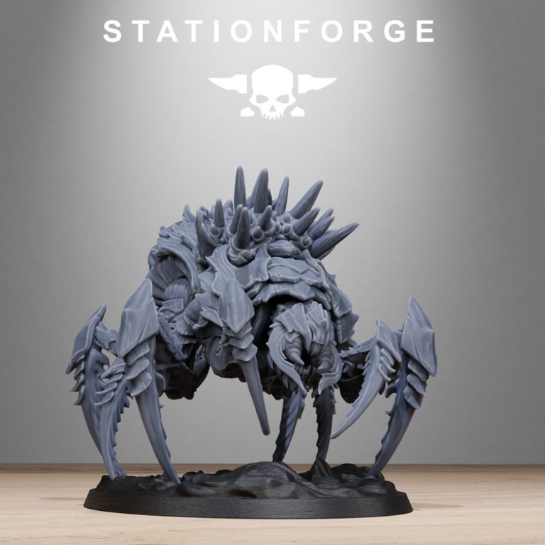 Station Forge – 虚空蛛类生物 3D打印模型|Station Forge – Xenarid Spider Beasts – 3D Print Model