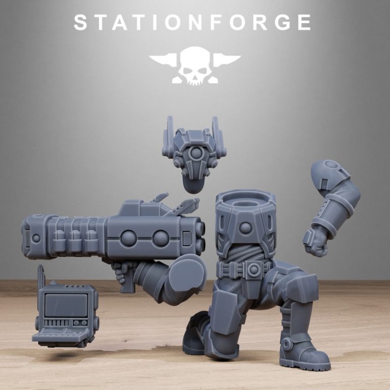 Station Forge - 重装步兵 3D打印模型|Station Forge – Tarion Heavy Infantry – 3D Print Model