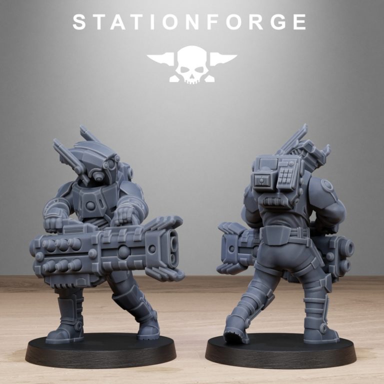 Station Forge - 重装步兵 3D打印模型|Station Forge – Tarion Heavy Infantry – 3D Print Model