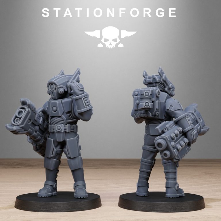 Station Forge - 重装步兵 3D打印模型|Station Forge – Tarion Heavy Infantry – 3D Print Model
