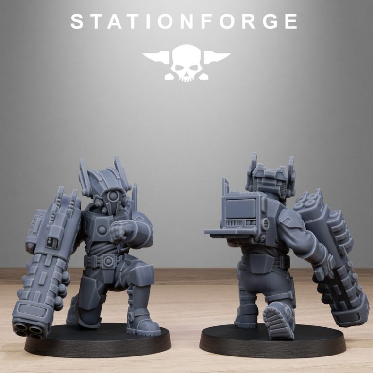 Station Forge - 重装步兵 3D打印模型|Station Forge – Tarion Heavy Infantry – 3D Print Model