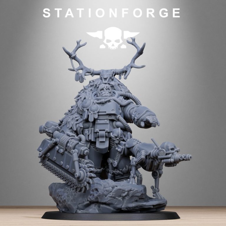 Station Forge – 技术狂野德鲁伊 3D打印模型|Station Forge – Techno Savage Druid – 3D Print Model