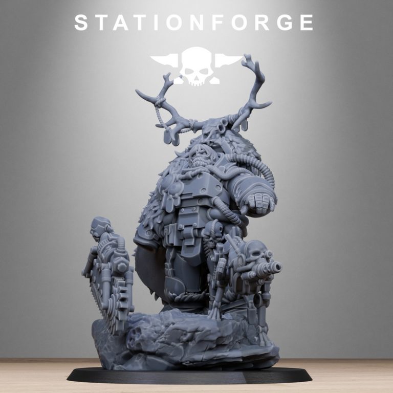 Station Forge – 技术狂野德鲁伊 3D打印模型|Station Forge – Techno Savage Druid – 3D Print Model