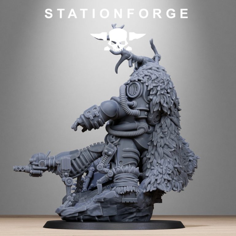 Station Forge – 技术狂野德鲁伊 3D打印模型|Station Forge – Techno Savage Druid – 3D Print Model