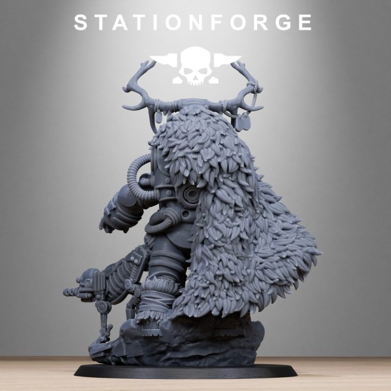 Station Forge – 技术狂野德鲁伊 3D打印模型|Station Forge – Techno Savage Druid – 3D Print Model