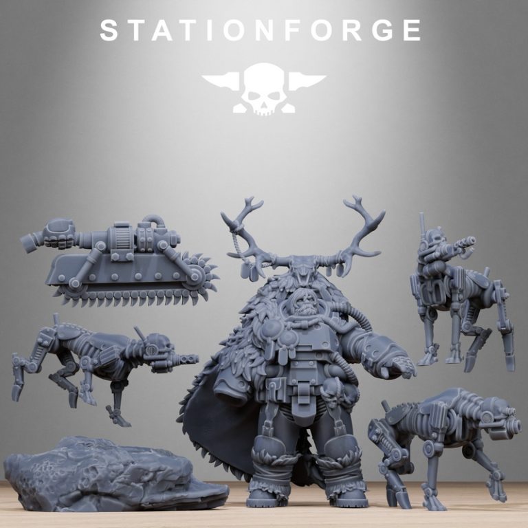 Station Forge – 技术狂野德鲁伊 3D打印模型|Station Forge – Techno Savage Druid – 3D Print Model