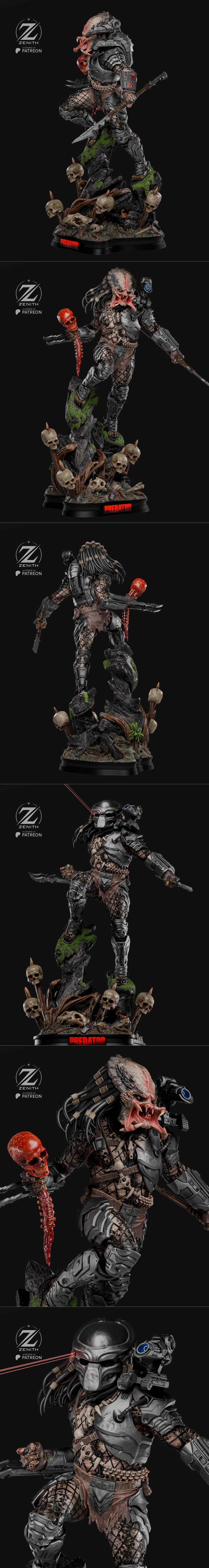 Zenith Studios - 预言者 - 3D打印模型|Zenith Studios – Predator – 3D Print Model STL