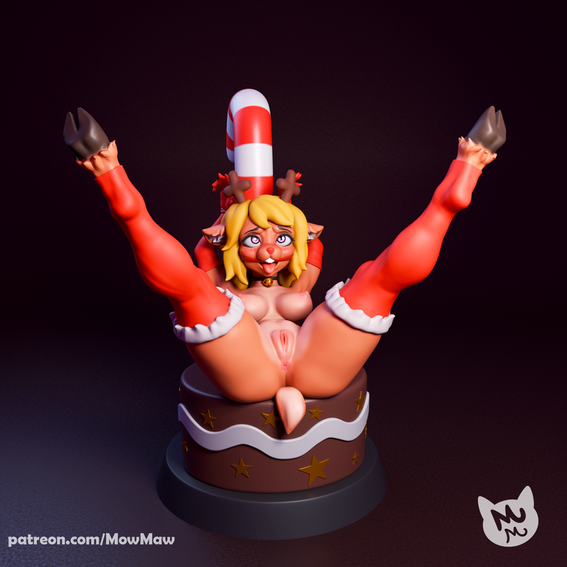 Mow Maw 3D打印模型：Noelle角色造型|Mow Maw Sculpts – Noelle – 3D Print Model