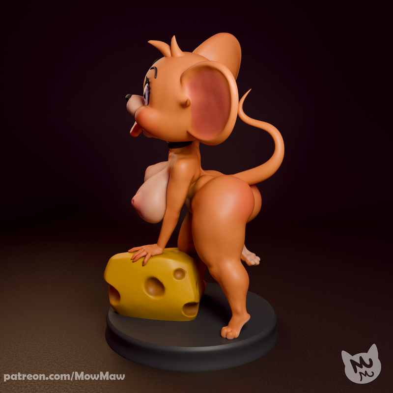 Mow Maw匠心雕琢——小老鼠3D打印模型|Mow Maw Sculpts – Little Mouse – 3D Print Model
