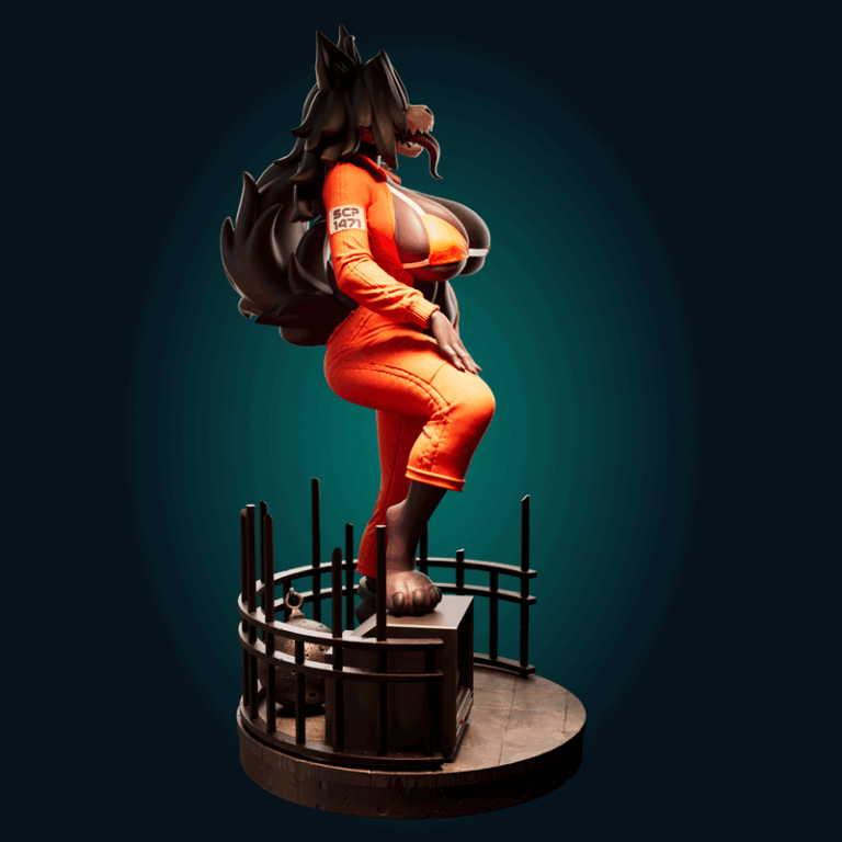 SCP-1471 模型 3D打印版|Officer Rhu – Mal0 SCP-1471 – 3D Print Model