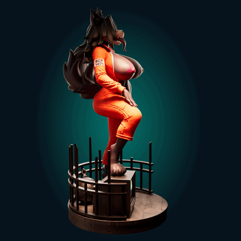 SCP-1471 模型 3D打印版|Officer Rhu – Mal0 SCP-1471 – 3D Print Model