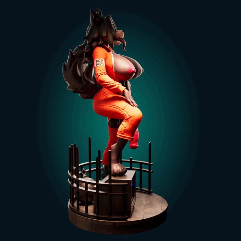 SCP-1471 模型 3D打印版|Officer Rhu – Mal0 SCP-1471 – 3D Print Model