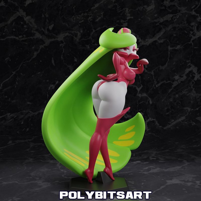 PolyBitsArt-塔蕾娜-3D打印模型|PolyBitsArt – Tsareena – 3D Print Model