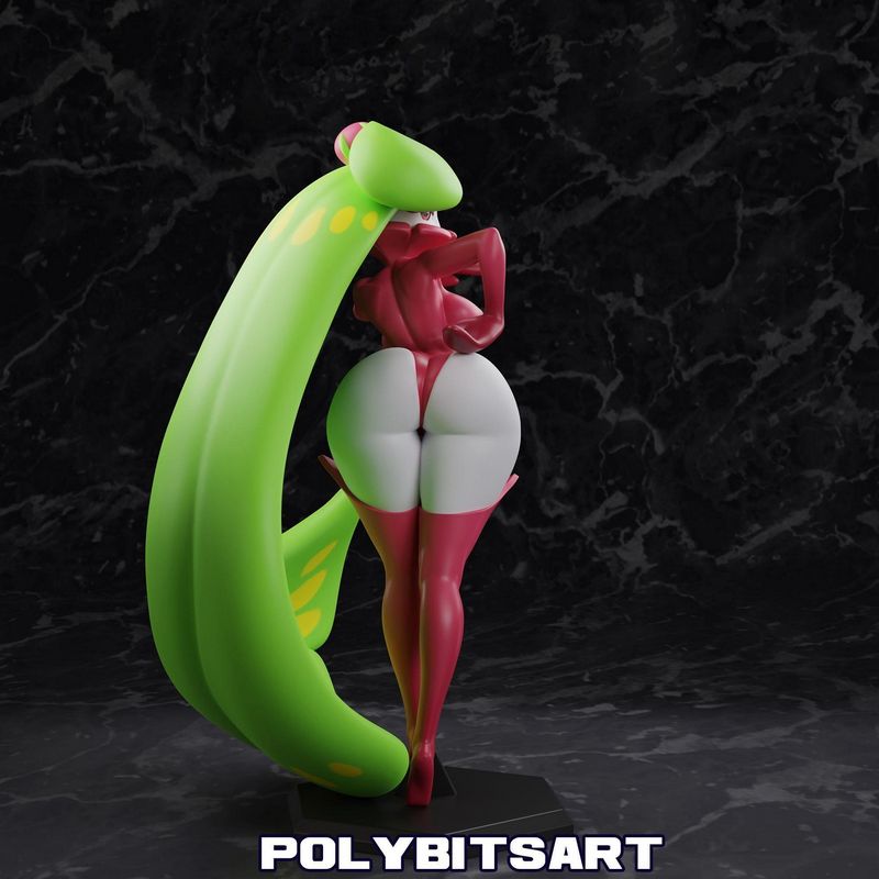 PolyBitsArt-塔蕾娜-3D打印模型|PolyBitsArt – Tsareena – 3D Print Model