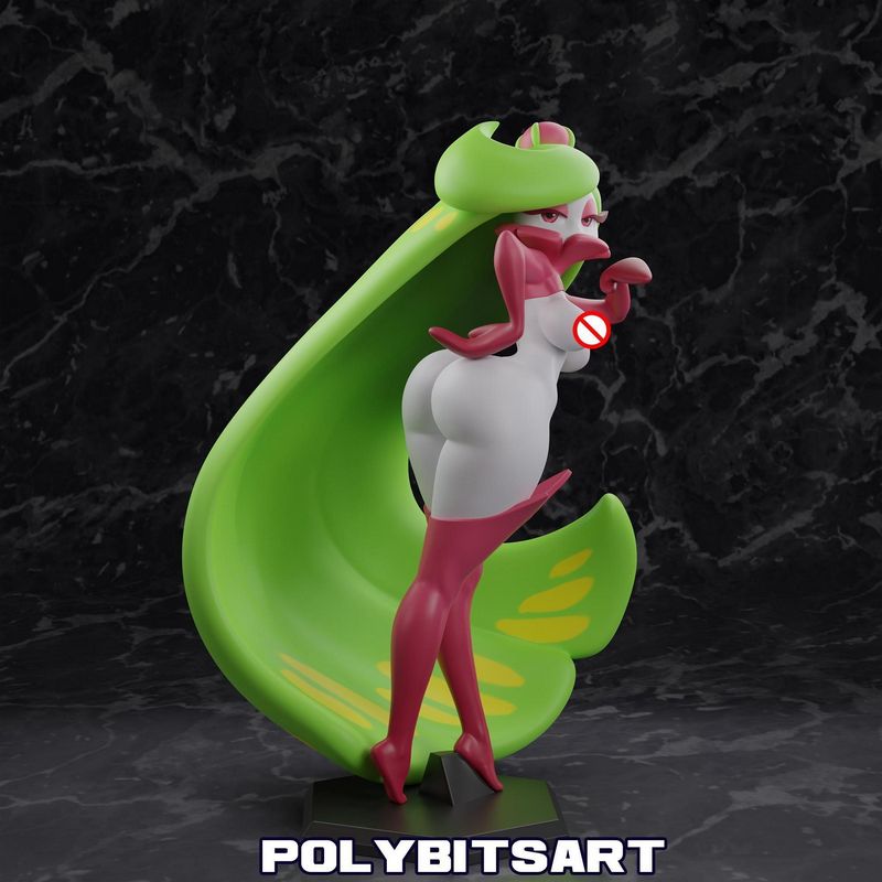 PolyBitsArt-塔蕾娜-3D打印模型|PolyBitsArt – Tsareena – 3D Print Model