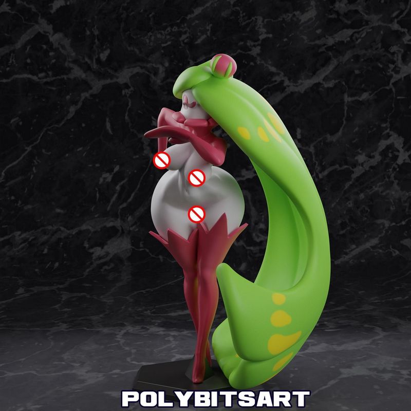 PolyBitsArt-塔蕾娜-3D打印模型|PolyBitsArt – Tsareena – 3D Print Model