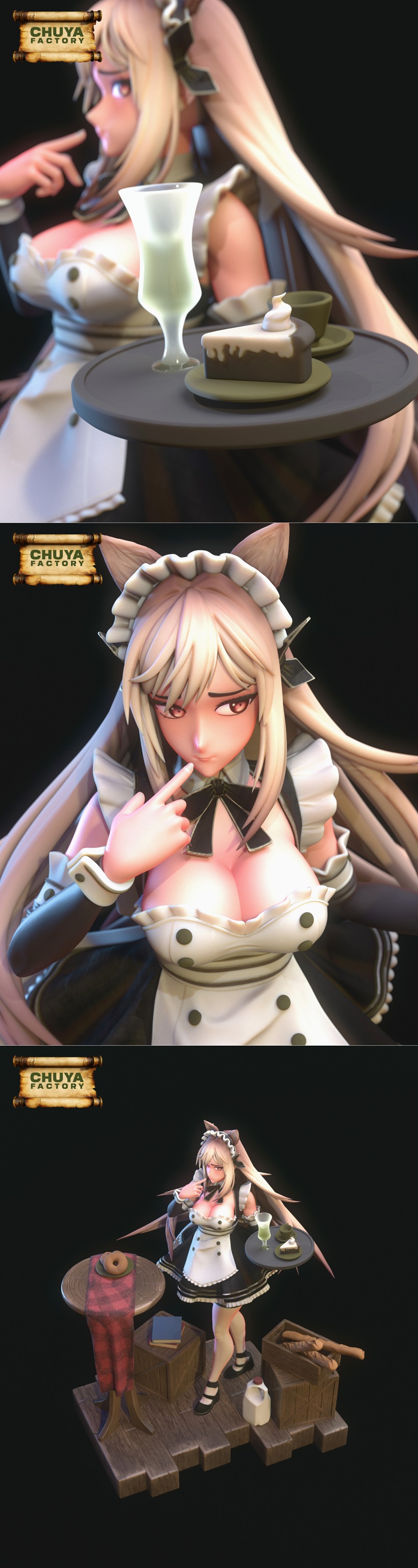 楚亚工厂 - Rapi - 3D打印模型|Chuya Factory – Rapi – 3D Print Model STL