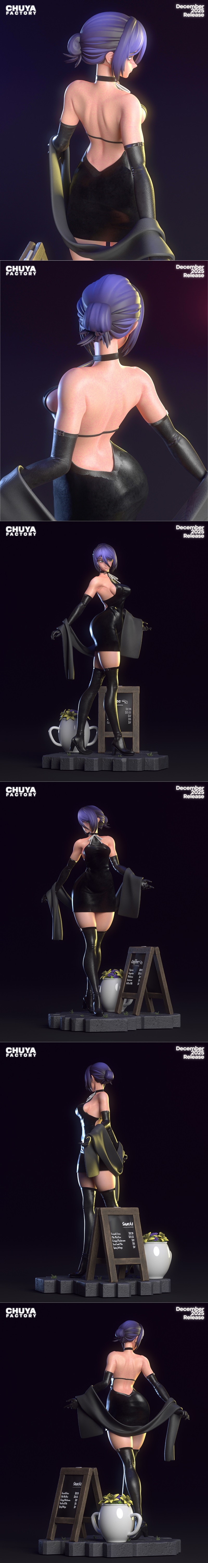 Chuya工厂 - Reze - 3D打印模型|Chuya Factory – Reze – 3D Print Model STL