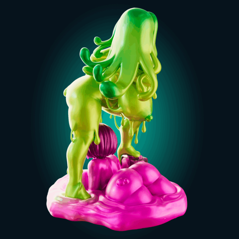 Rhu工作室 slime twins 3D打印模型|Officer Rhu – Slime Twins – 3D Print Model