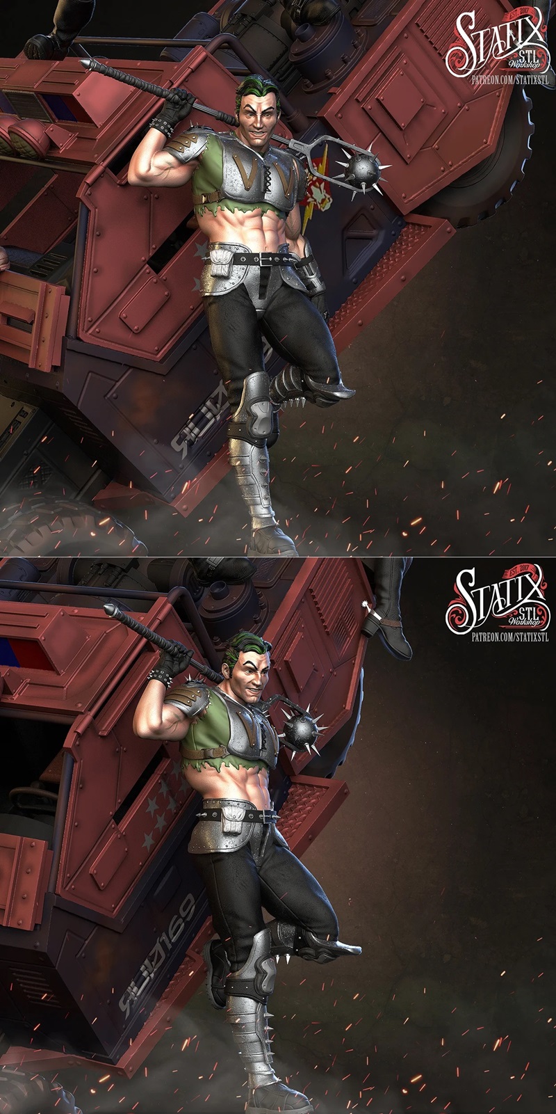 Statix – Thrasher – 3D打印模型|Statix – Thrasher – 3D Print Model STL