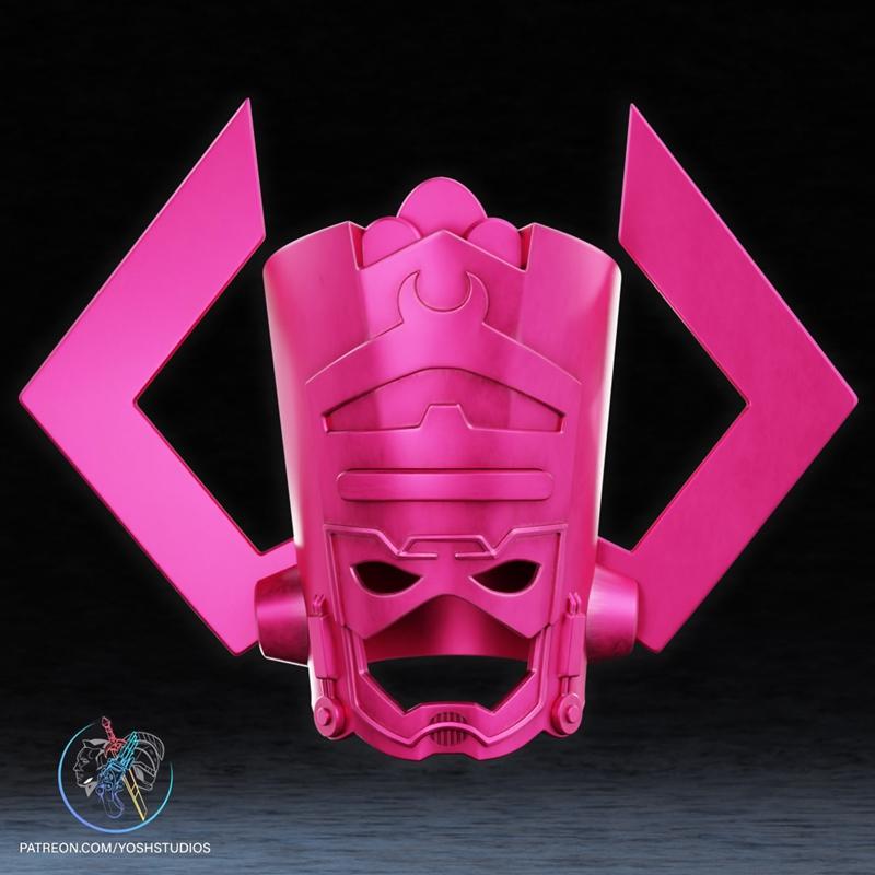 经典伽鲁特斯头盔 - 3D打印模型|Classic Galactus Helmet – 3D Print Model STL