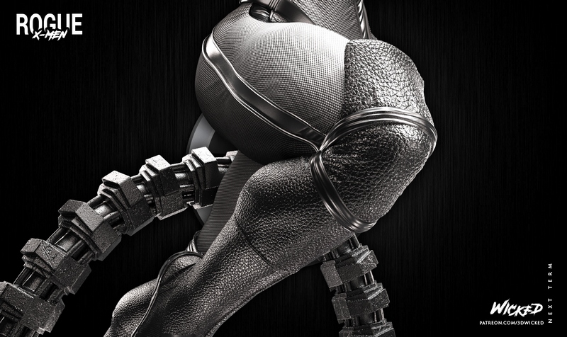 WICKED rogue statue 3D打印模型|WICKED – Rogue Statue – 3D Print Model