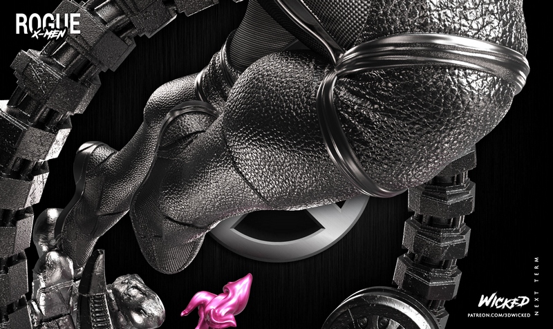 WICKED rogue statue 3D打印模型|WICKED – Rogue Statue – 3D Print Model