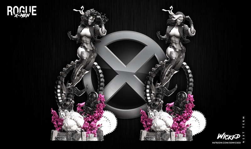 WICKED rogue statue 3D打印模型|WICKED – Rogue Statue – 3D Print Model