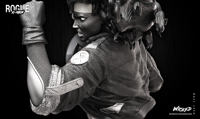 WICKED rogue statue 3D打印模型|WICKED – Rogue Statue – 3D Print Model