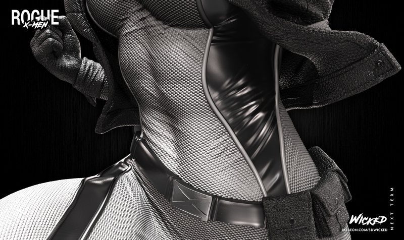 WICKED rogue statue 3D打印模型|WICKED – Rogue Statue – 3D Print Model