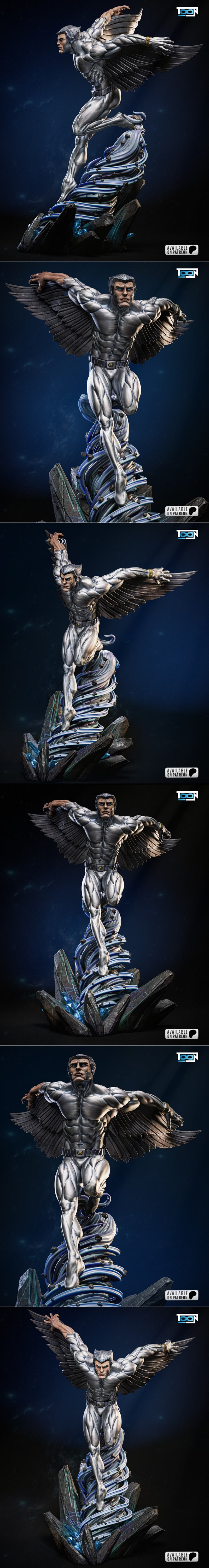 Toon Studios银翼3D打印模型|Toon Studios – Silverhawk – 3D Print Model STL