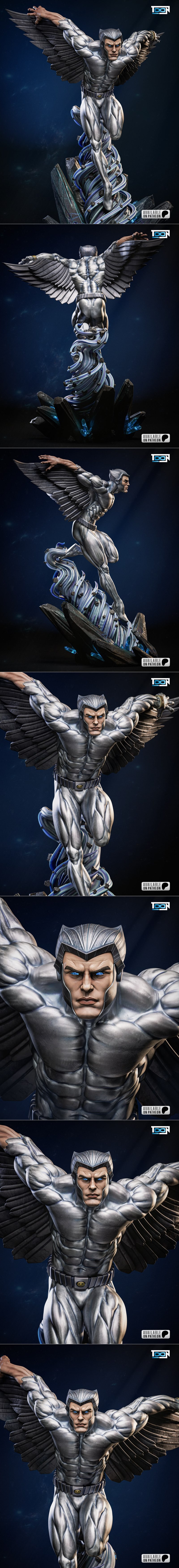 Toon Studios银翼3D打印模型|Toon Studios – Silverhawk – 3D Print Model STL