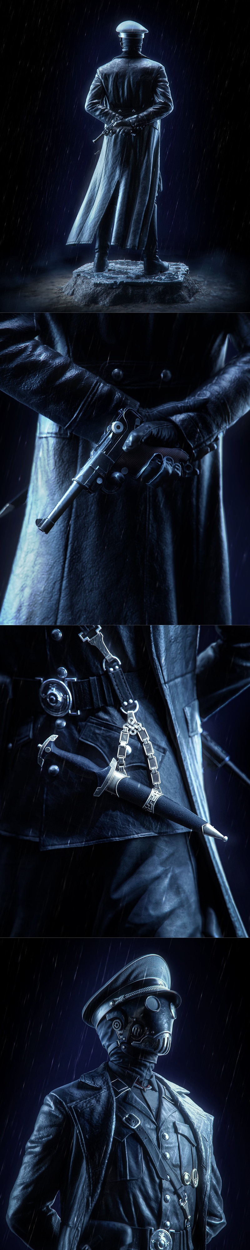 CA 3D工作室 - 3D打印模型 - 卡尔·鲁普雷希特|CA 3D Studios – Karl Ruprecht – 3D Print Model STL