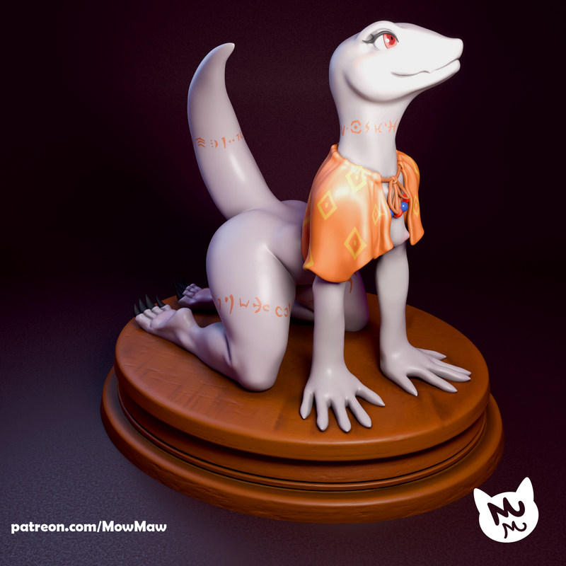MowMaw - Lulu - 3D打印模型|MowMaw – Lulu – 3D Print Model