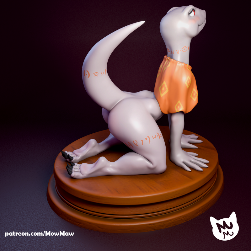 MowMaw - Lulu - 3D打印模型|MowMaw – Lulu – 3D Print Model