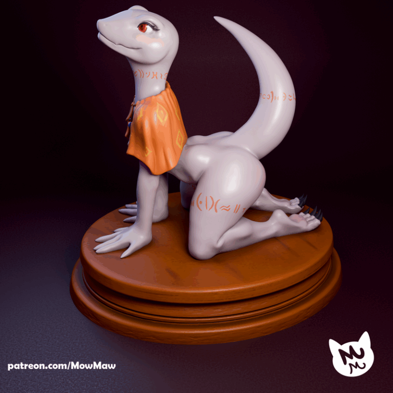 MowMaw - Lulu - 3D打印模型|MowMaw – Lulu – 3D Print Model