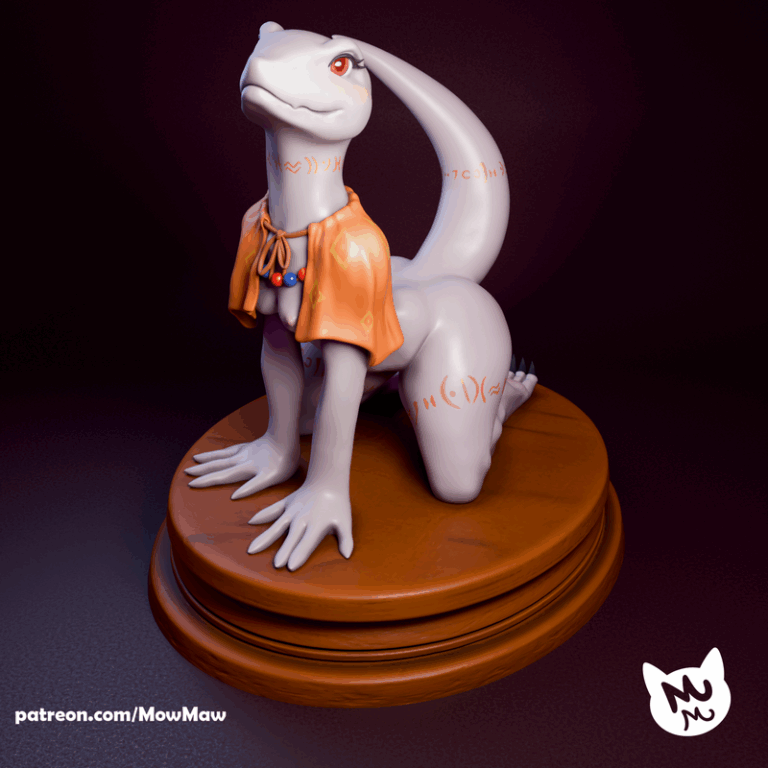 MowMaw - Lulu - 3D打印模型|MowMaw – Lulu – 3D Print Model