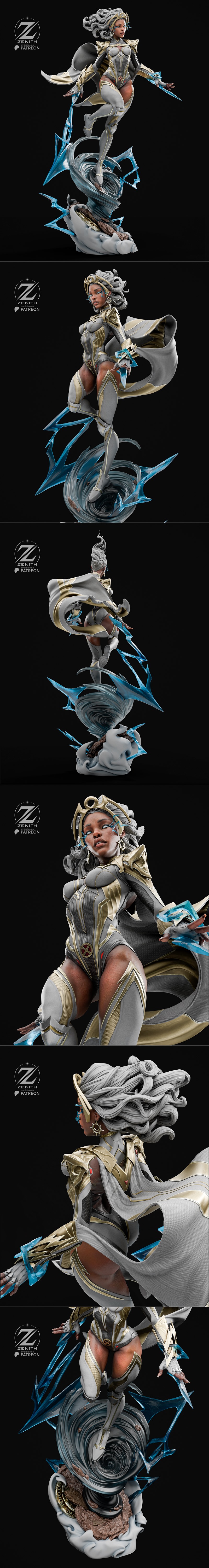 Zenith Studios - 风暴 - 3D打印模型|Zenith Studios – Storm – 3D Print Model STL