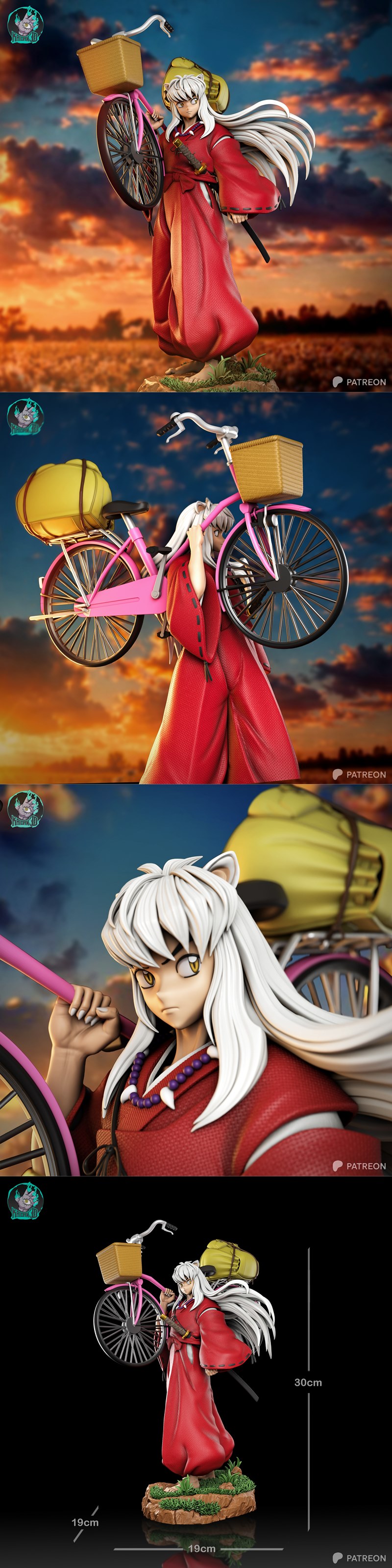 铠甲勇士 - 鬼灭之刃 - 3D打印模型|Kaidan – Inuyasha – 3D Print Model STL