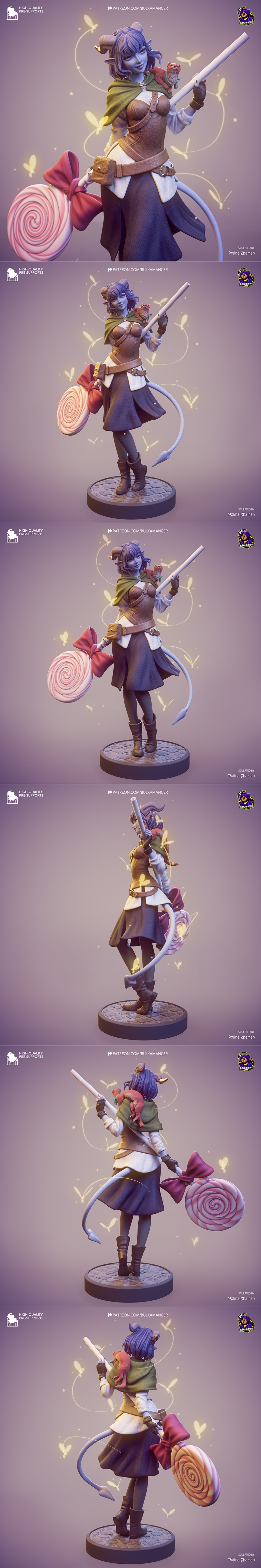 Bulkamancer sculpting - Jester 3D打印模型|Bulkamancer Sculpts – Jester – 3D Print Model STL