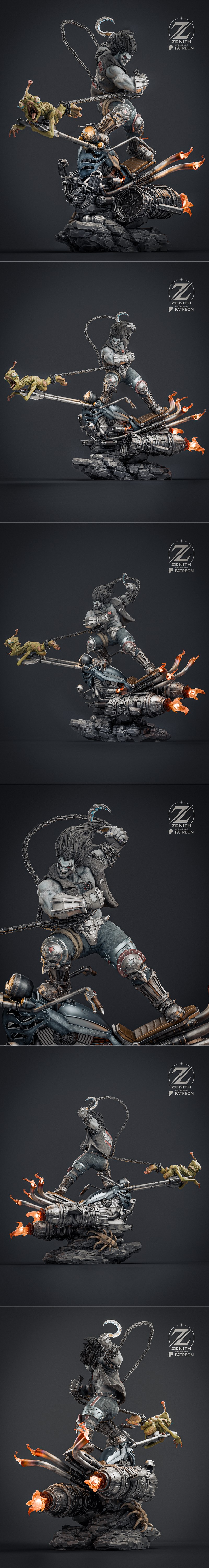 Zenith Studios – 3D打印模型 – 主角人设模型|Zenith Studios – The Main Man – 3D Print Model STL