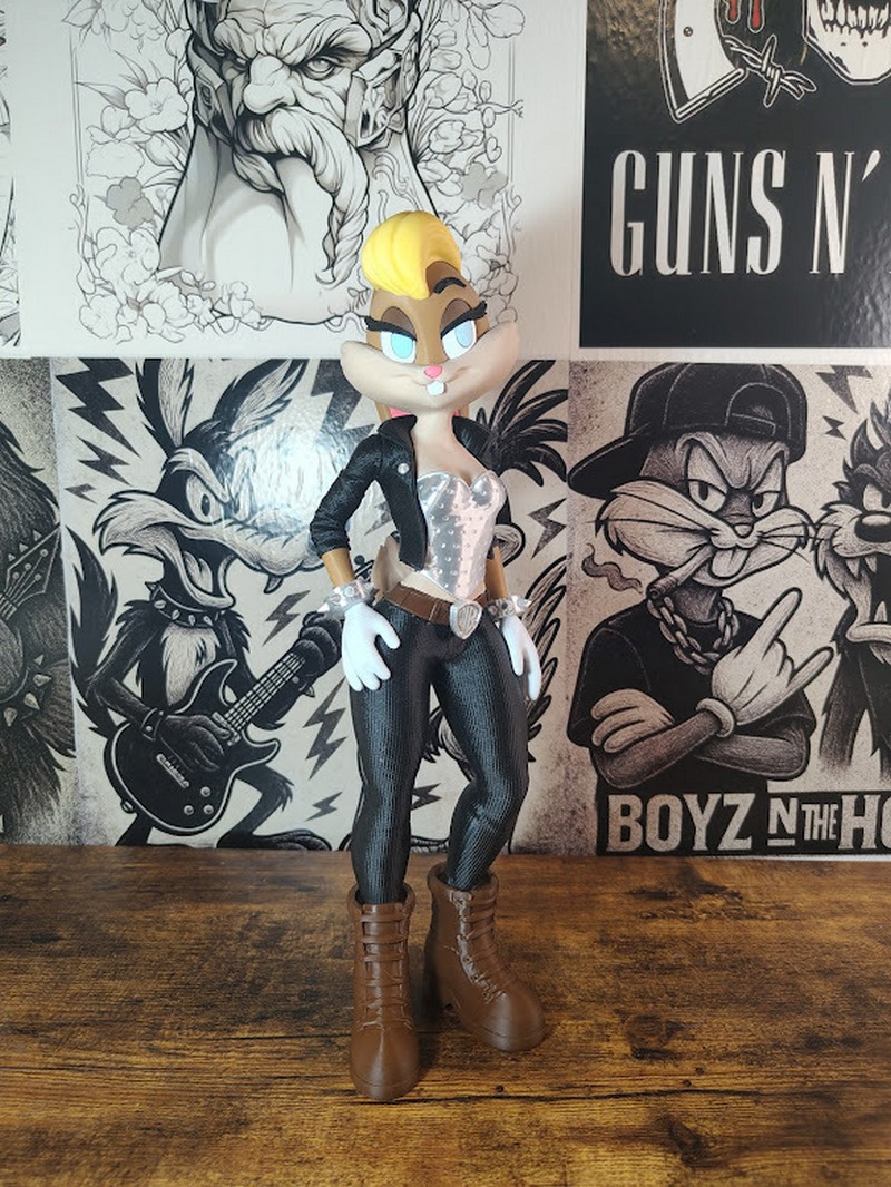 洛莉兔金属风3D打印模型|Lola Bunny Metal Vibes – 3D Print Model