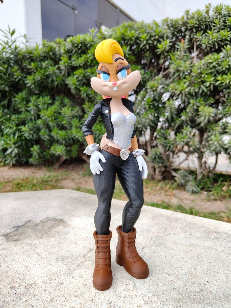 洛莉兔金属风3D打印模型|Lola Bunny Metal Vibes – 3D Print Model