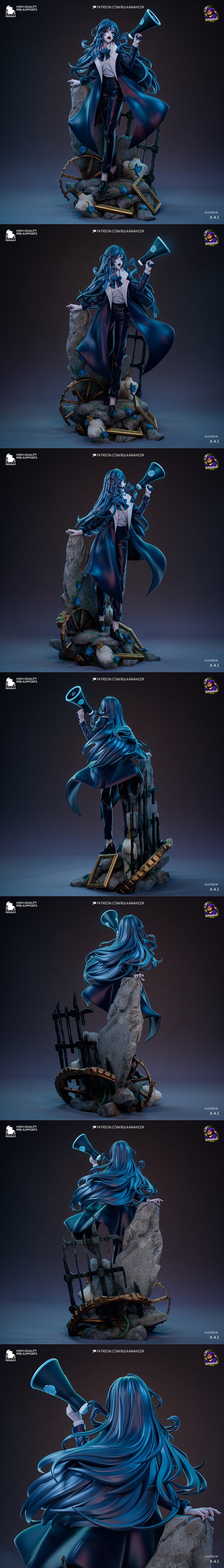 Bulkamancer雕塑作品——Chando 3D打印模型|Bulkamancer Sculpts – Chando – 3D Print Model STL