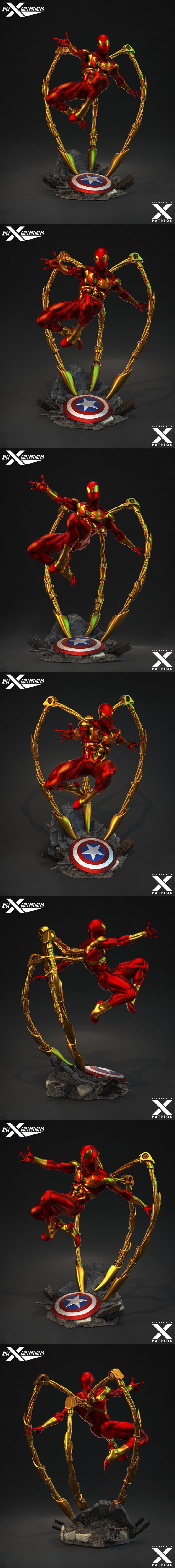 Nice X Collectibles – Iron Spider – 3D Print Model STL