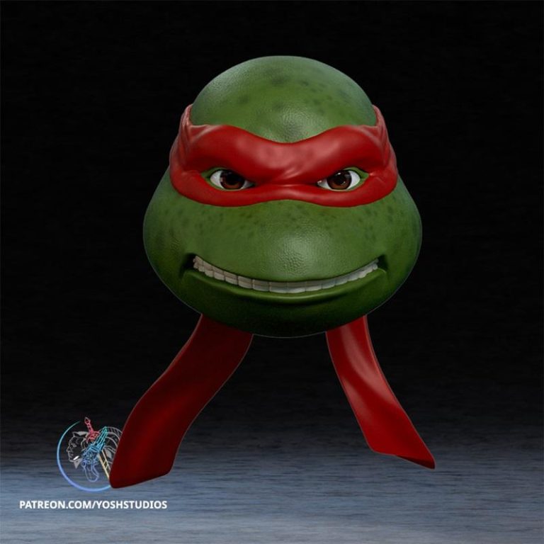 拉斐尔头盔 - 3D打印模型 STL|Raphael Helmet – 3D Print Model STL