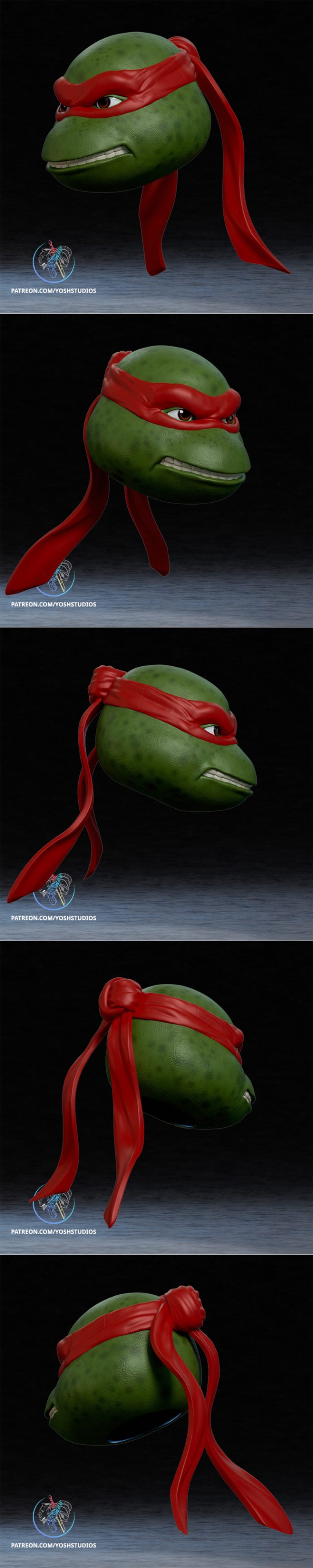 拉斐尔头盔 - 3D打印模型 STL|Raphael Helmet – 3D Print Model STL